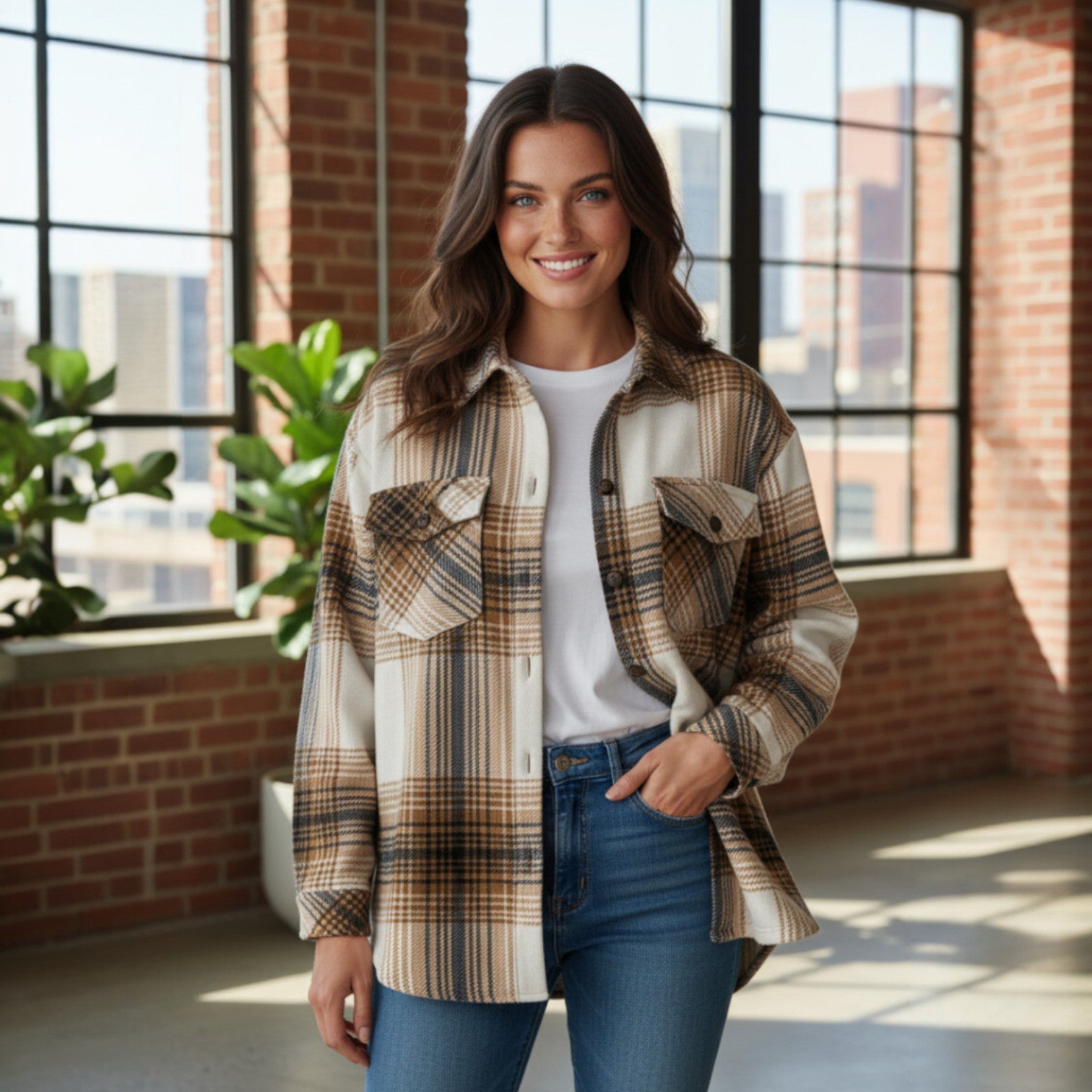 Découvrez notre collection de chemises à carreaux pour femme