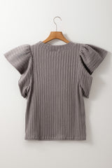 High textured with floating sleeves *