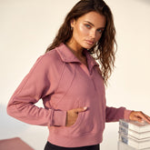 Sudadera de cuello fuerte *