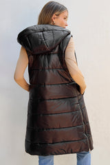 Long coat with black hooded