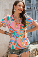 Blouse multicolore à -A WOMAN WE LOVE
