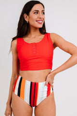 Ensemble de tankini imprimé *-A WOMAN WE LOVE