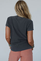 Camiseta gráfica Western Grey Rise With the Sun