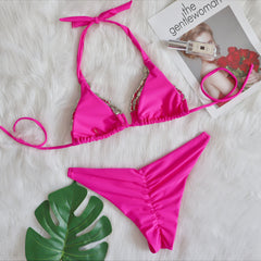 Traje de baño de dos piezas de "joyería"