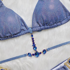 Two -piece "jewelry" swimsuit