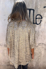 T-Shirt Imprimé Léopard *