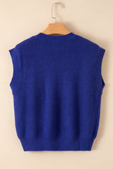 Bleui sparkling American flag knitted