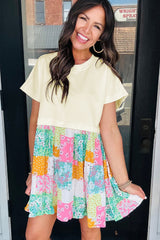 Camiseta de flores plegada de mini tambalia *