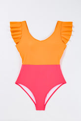 Swimsuit A piece of naked back *