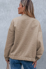 Light French beige flower jacket