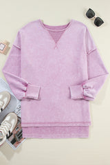 Sudadera de hombro caída