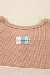 High Henley Patch superpuesto y Patchwork grandes