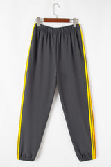 High -waisted tracksuit pants *