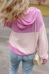 Haut à capuche avec cordon de serrage et poche *