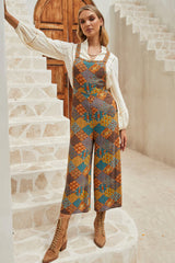 Combinaison multicolore bohème à imprimé floral *-A WOMAN WE LOVE
