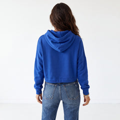 Azul Osck Short Blue Soodie con hombro caído *