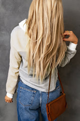 Chemise en tricot color block à bordures contrastées-A WOMAN WE LOVE