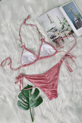 Maillot de Bain Bijoux Rose