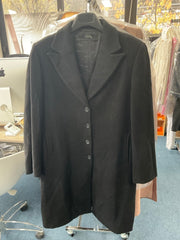 Veste longue noire seconde main 🖤 Élégance intemporelle