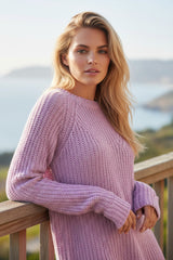 Pull doux maille moelleuse