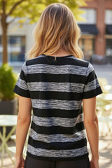 T-shirt long à message – MULTIBLUE