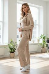 Sweight en acogedor tejido de punto de 3 habitaciones de avena *