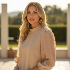 Ballic y suiza Pea Blusa suelta *