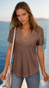 T-shirt in mineral deputy *