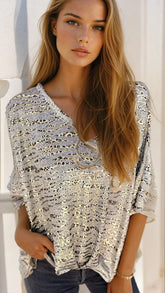 Leopard print t-shirt *