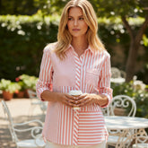 Camisa abotonada de manga larga *