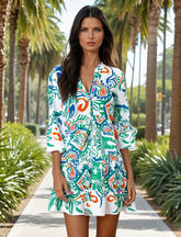 Mini-downstream Tribal Tribelet button