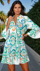 Mini-downstream Tribal Tribelet button