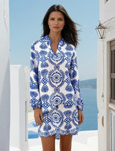 Vestido bordado bohemio chic *