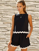 Black tank top together at Ricrac * edge *