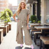 Large pants set with t-shirt *