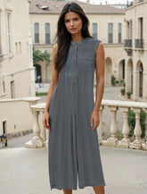 Large leg sleeveless combination *