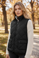 Gilet Zippé Doublé Polaire