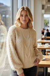 6 couleurs pour Le pull cocon aux manches soyeuses