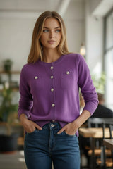 Pull Effet Gilet à Poches 3D