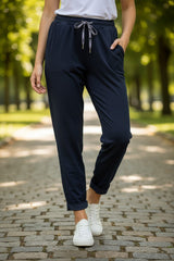 ✨ Pantalon jogger chic en toile – Confort structuré