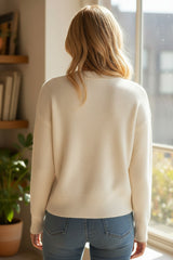 Gilet Beige Boutonné "Douceur Élégante"