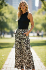 Pantalon large fluide