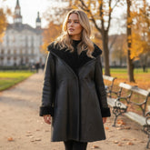 🖤 Élégance Grand Froid – Veste Shearling 2XL