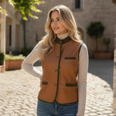 Gilet sans manches seconde main 🧥 Élégance Rustique