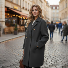 🖤 Manteau Élégance d’Hiver – Sweet Lady