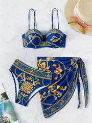 ✨ BLUE DÉSIR – The glamorous set that reveals your seductive power
