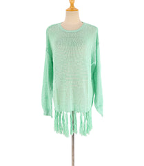 ✨ ESCAPE SUAVE – El vestido de punto verde menta que realza tu verano