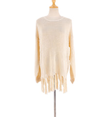 ✨ DOUCE ÉVASION – La robe maille beige qui sublime vos instants d’été