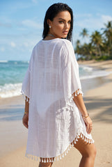 La robe plage bohème blanche qui illumine chaque silhouette