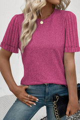 Round neck t-shirt *